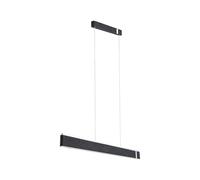 Paulmann 79995 Luminaire en suspension LED Smart Home Zigbee 3.0 Jagun 13,5W Anthracite luminaire en feutre