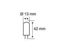 Paulmann 84400 Ampoule halogène CEE G (A - G) G9 culot à ergots 25 W blanc chaud (Ø x H) 13 mm x 42 mm 1 pc(s)