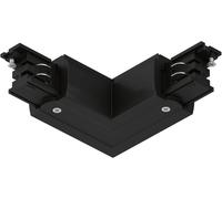 Connecteur en l prorail3 paulmann - extérieur - noir