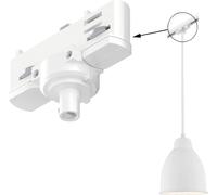 Paulmann 91386 Elément pour système déclairage sur rail haute tension Suspension pendulaire ProRail3 blanc