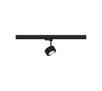 Paulmann 91393 système rails LED ProRail3 spot sur rail Aldan 8,2W 4000K 230V Noir, chrome gradable systèmes rails, rails de plafond Métal