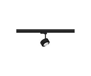 Paulmann 91393 système rails LED ProRail3 spot sur rail Aldan 8,2W 4000K 230V Noir, chrome gradable systèmes rails, rails de plafond Métal