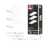 Paulmann 92121 LED sous-meubles Bredo avec capteur de proximité kit de 3 3000 K 2,5W 80x190 mm 180lm Argent luminaire en saillie pour meuble