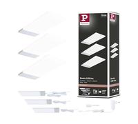 Paulmann 92122 LED sous-meubles Bredo avec capteur de proximité kit de 3 4000 K 2,5W 80x190 mm 180lm Argent luminaire en saillie pour meuble