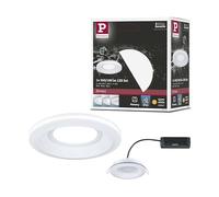 Paulmann 92247 Spot encastré LED Sormus IP65 rond 100mm 4,8/1,5W 560lm / 180lm 230V 3000K Blanc