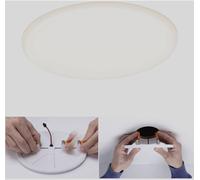 Paulmann 92389 EB Panel Veluna VariFit Luminaire à LED encastrable LED 17 W satin