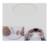 Paulmann 92391 EB Panel Veluna VariFit Luminaire à LED encastrable LED 10 W