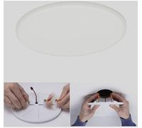 Paulmann 92392 EB Panel Veluna VariFit Luminaire à LED encastrable 17.50 W satin