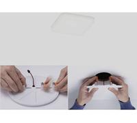 Paulmann 92396 EB Panel Veluna VariFit Luminaire à LED encastrable LED 4.50 W satin