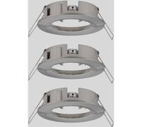 Paulmann 92479 EBL Choose Collerette jeu de 3 10 W fer (brossé)