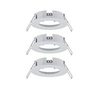 Paulmann 92480 LED Choose Fixe Max. 3x10 Watts Spot Plafond Blanc dépoli Lampe encastrée Alu, White Matt