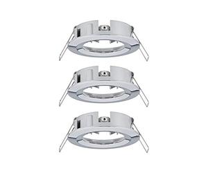 Paulmann 92482 spots encastrés Choose spot fixe max. 3x10 watts spot encastré pour plafond Chrome lampe encastrée Alu