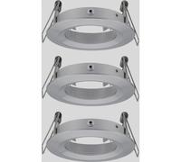 Paulmann 92484 EBL Choose Collerette jeu de 3 10 W Aluminium (tourné)