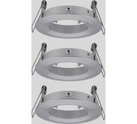 Paulmann 92484 EBL Choose Collerette jeu de 3 10 W Aluminium (tourné)