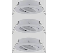 Paulmann 92486 EBL Choose Collerette jeu de 3 10 W blanc