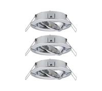 Paulmann 92488 EBL Choose Collerette jeu de 3 10 W chrome