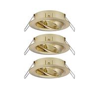 PLM 92489 - Cadre de montage pour projecteur encastré, maximum 3 x 10 W, 50°