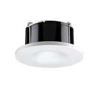 Paulmann 92496 Adaptateur de montage pour luminaire suspendu pour diamètre d'encastrement 68 mm 92 mm Blanc mat Spot de plafond en métal et plastique