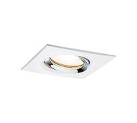 Paulmann Nova Spot encastrable pour salle de bains jeu LED GU10 7 W IP65 blanc mat, chrome