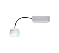 Paulmann 92963 Spot encastré LED SmartHome Module ZigBee Coin rond orientable incl. 1x6 watts Tunable White gradable projecteurs encastrés Opale spot Lampe encastrée 2700 K