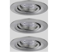 Paulmann Luminaire encastrable LED Nova mini Plus 92973 EBL jeu de 3 4,20 W fer