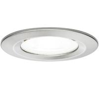 Paulmann 92977 Luminaire à LED encastrable LED GU10 6.5 W fer (brossé)