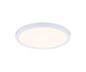 Paulmann 93032 Panneau LED spots encastrés Areo VariFit IP44 Blanc chaud 175 mm rond incl. 1x13 watts Blanc éclairage de plafond plastique 3000 K