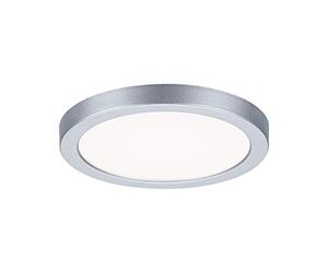 Paulmann 93037 Spot encastré LED Areo VariFit IP44 Blanc neutre 118 mm rond incl. 1x6,5 Watt chrome mat Plafonnier matière plastique 4000 K