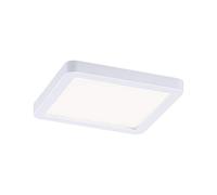 Paulmann 93041 Panneau LED spots encastrés Areo VariFit IP44 blanc neutre 118x118 mm carré incl. 1x6,5 watts Blanc éclairage de plafond plastique 4000K