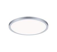 Paulmann 93058 Panneau LED spots encastrés Areo VariFit IP44 gradable sur 3 niveaux 230 mm rond incl. 1x16 watts gradable Chrome mat plastique 4000 K