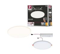 Paulmann Panneau LED encastré VariFit Veluna 17 W 1400 lm 3000 K IP44 Ø185 mm 3-Step-Dim gradable