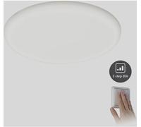 Panneau Led À Encastrer Varifit Veluna 2450lm 22w Ip44 ¿21,5 Cm Blanc Neutre Paulmann Transparent Transparent
