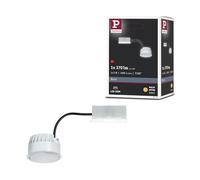 Paulmann Spot LED encastrable Coin Base pour salle de bains LED opale CEE: G