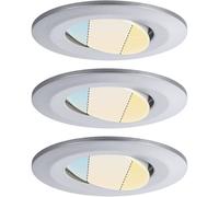 Paulmann 93095 Calla WhiteSwitch Luminaire à LED encastrable LED 15 W chrome (mat)