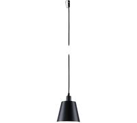 Paulmann 93104 Plug & Shine luminaire Suspension Kofia IP65 2W 160lm gradable Anthracite Alu 3000K E14 Ampoule remplaçable Max.10W résistant eaudemer, Aluminium, 2 W