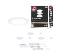 Paulmann Spot encastré LED 3x 2,5 W 3000 K Blanc pour éclairage de meuble