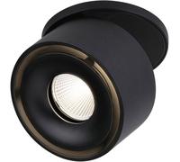 Paulmann 93370 Spircle Luminaire à LED encastrable LED LED intégrée 8 W noir (mat)