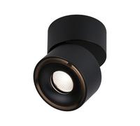 Paulmann 93371 Spircle Luminaire LED pour montage en surface LED LED intégrée 8 W noir (mat)