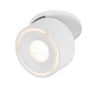 Paulmann Luminaire encastrable Spircle 93372 – LED intégrée 8 W – Blanc