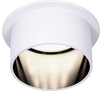 Paulmann 93376 Gil Luminaire à LED encastrable LED LED intégrée blanc mat, noir (mat)