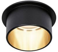 Paulmann 93378 Luminaire à LED encastrable LED LED intégrée 6 W noir (mat), or