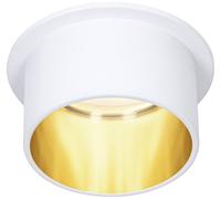 Paulmann 93380 Luminaire à LED encastrable LED LED intégrée 6.5 W blanc mat, or