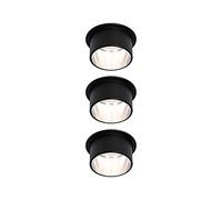 Paulmann 93383 Luminaire à LED encastrable 19.5 W noir, fer