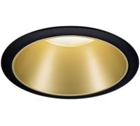 Paulmann 93395 Luminaire à LED encastrable GU10 noir (mat), or