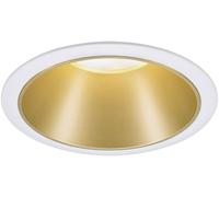 Paulmann 93396 Luminaire à LED encastrable GU10 blanc mat, or
