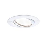 Paulmann 93413 Spot encastré LED Base rond orientable incl. 1x5 watts kit projecteurs encastrés Blanc spot métal lampe encastrée 3000 K