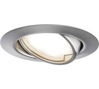 Paulmann 93414 Base Spot encastrable LED LED 5 W fer (brossé)