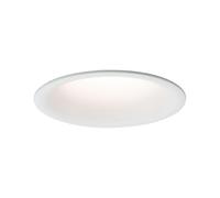 Paulmann 93416 LED Cymbal incl. 1x6,8 watts IP44 gradable projecteurs Blanc dépoli spot plastique lampe encastrée 2700 K, Matière, 6.7 W, 1er-Set
