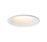 Paulmann 93418 LED spots encastrés Cymbal incl 1x6,5W IP44 gradable projecteurs encastrés Blanc dépoli spot plastique Einbaulampe 2000K