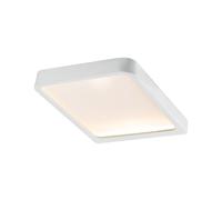 Paulmann 93583 Kit meuble lumières en saillie Vane LED 2x6,7W, carré, 15VA, 230/12V, 105x140mm, Blanc mate/Alu